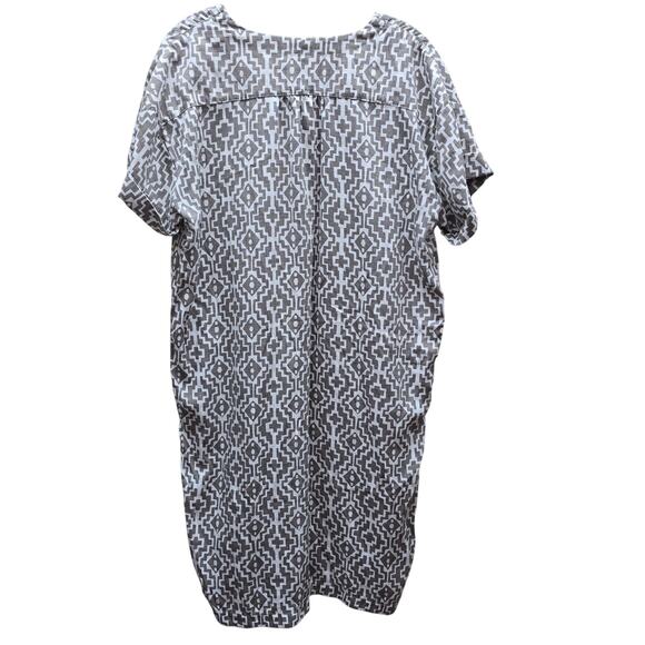 Royal Robbins Dress Size Large Standard Fit Geometric Print Beach Athleisure - Picture 2 of 8